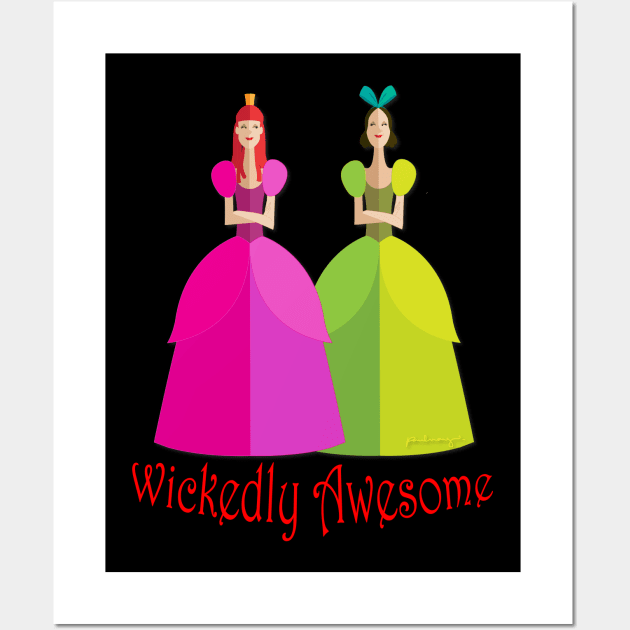 Wicked Stepsisters Wall Art by amadeuxway